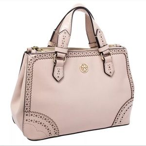 Tory Burch Robinson Brogue rare non listed! Italian saffiano leather